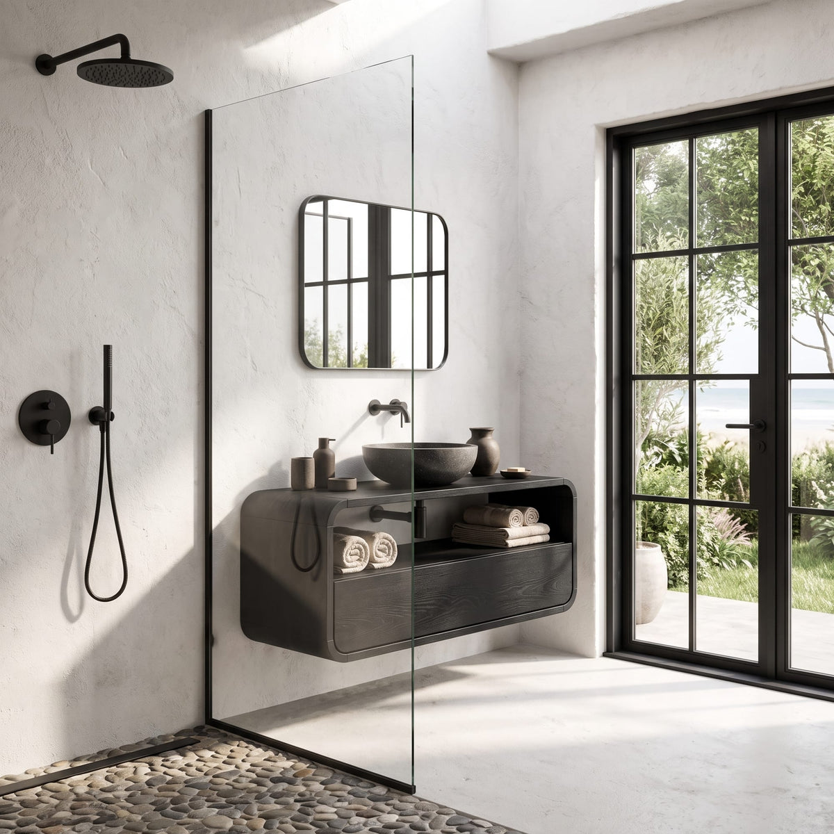 Built Storage Vanity