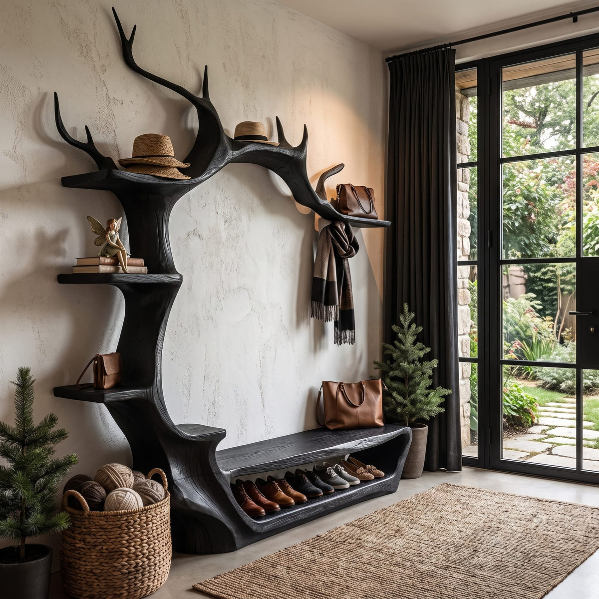 Tree Shoe Bench