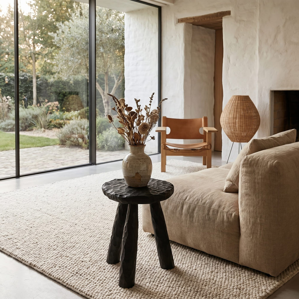 Solid Chunky Side Table