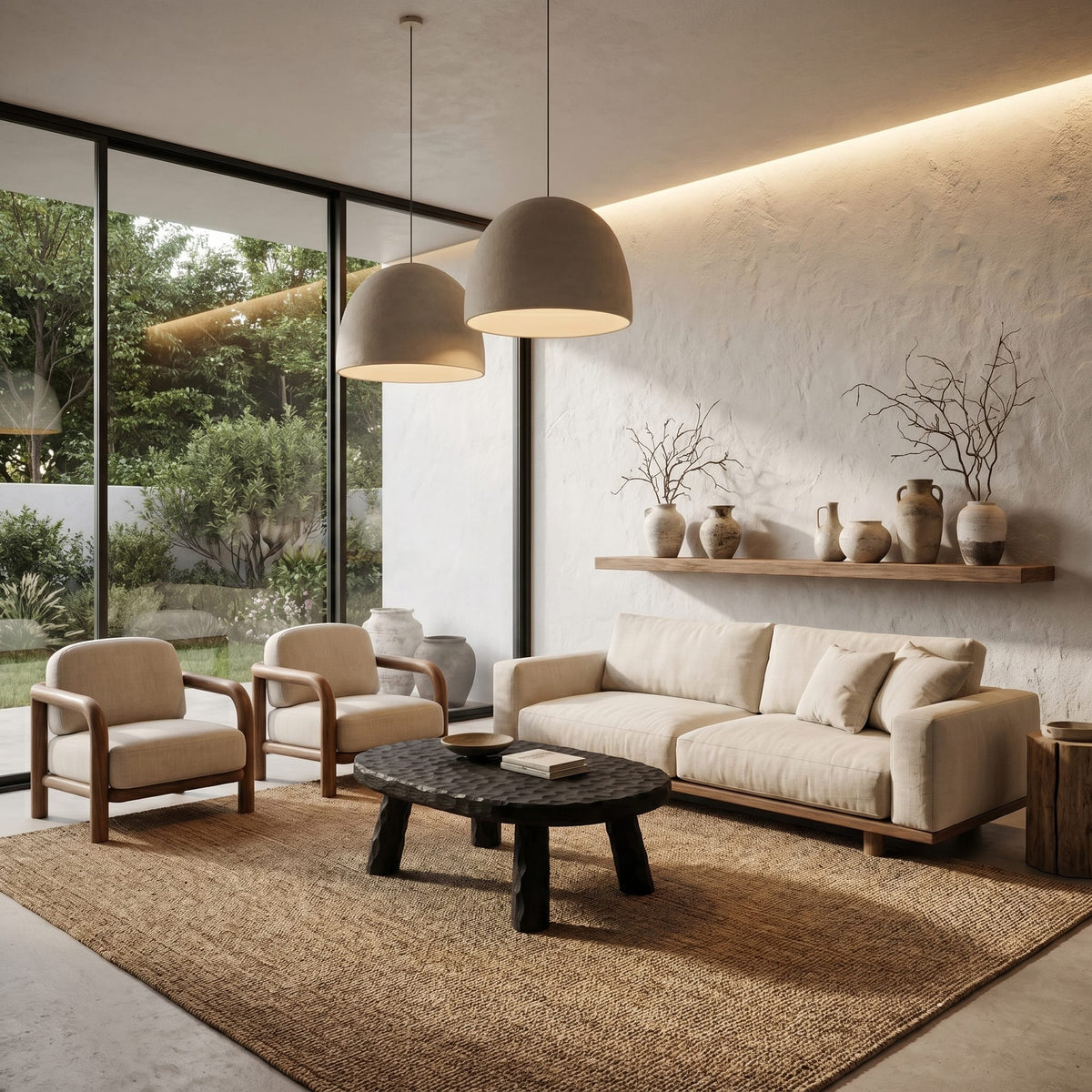 Solid Chunky Coffee Table