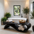 Minimal Modern Shower Bench