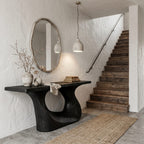 Curved Structure Modern Console Table
