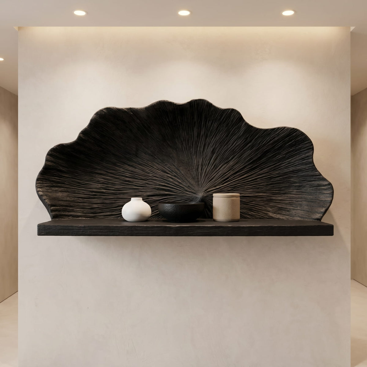 Shell Floating Wall Shelf