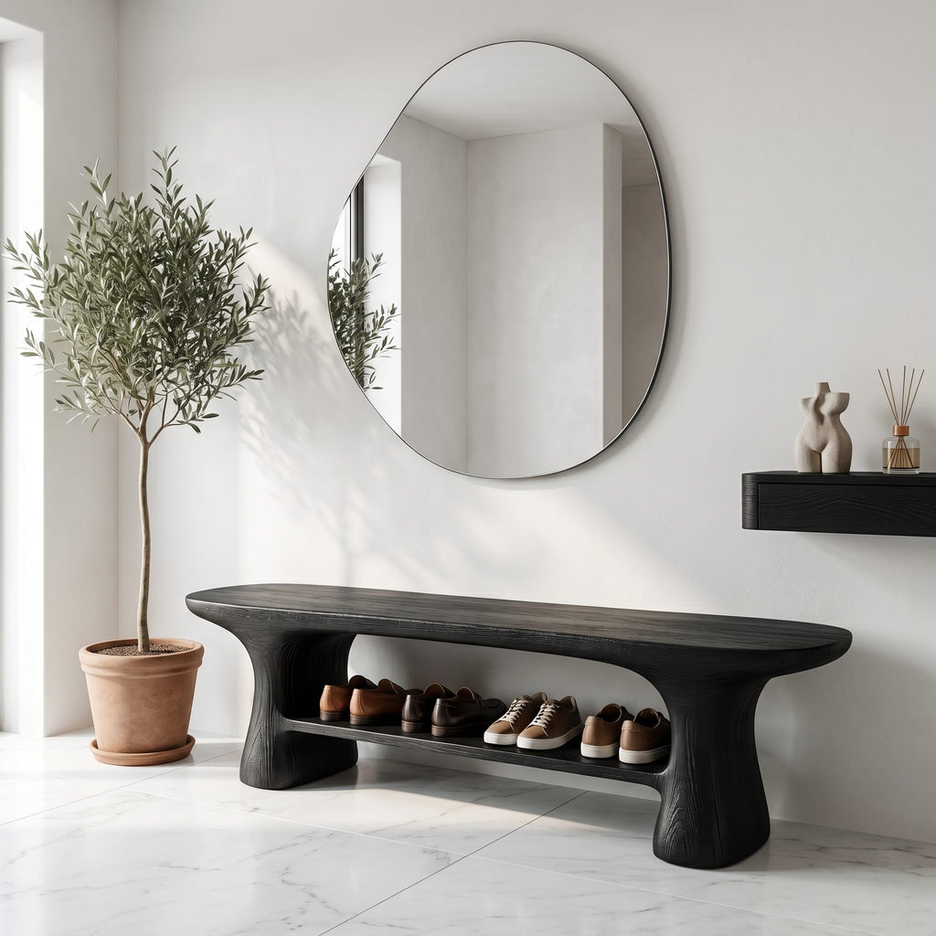 Modern Storage Sitting Bench
