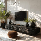 Solid Nature-inspired TV Cabinet