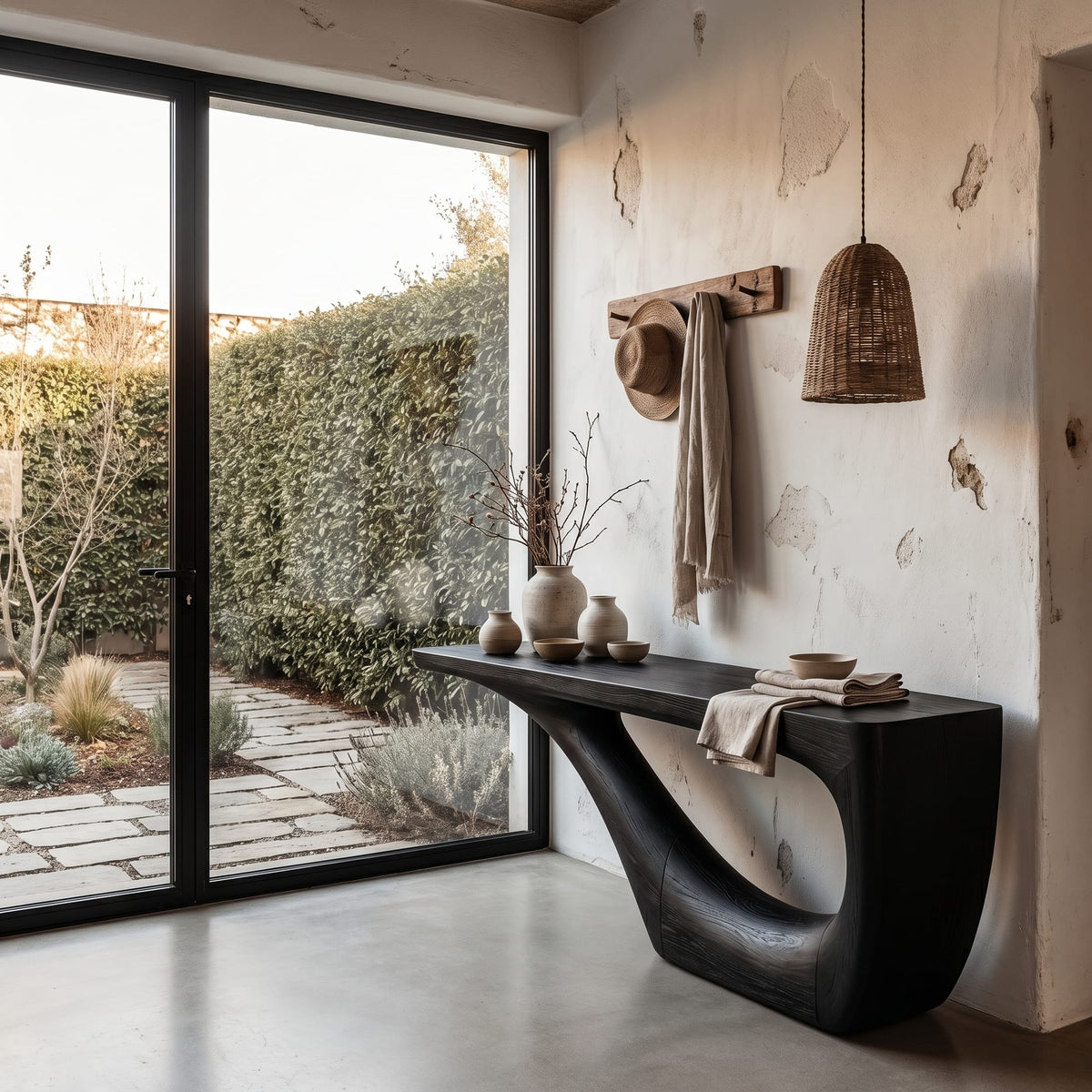Open Frame Console Table