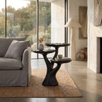Organic Sculptural Multi-tier Nightstand