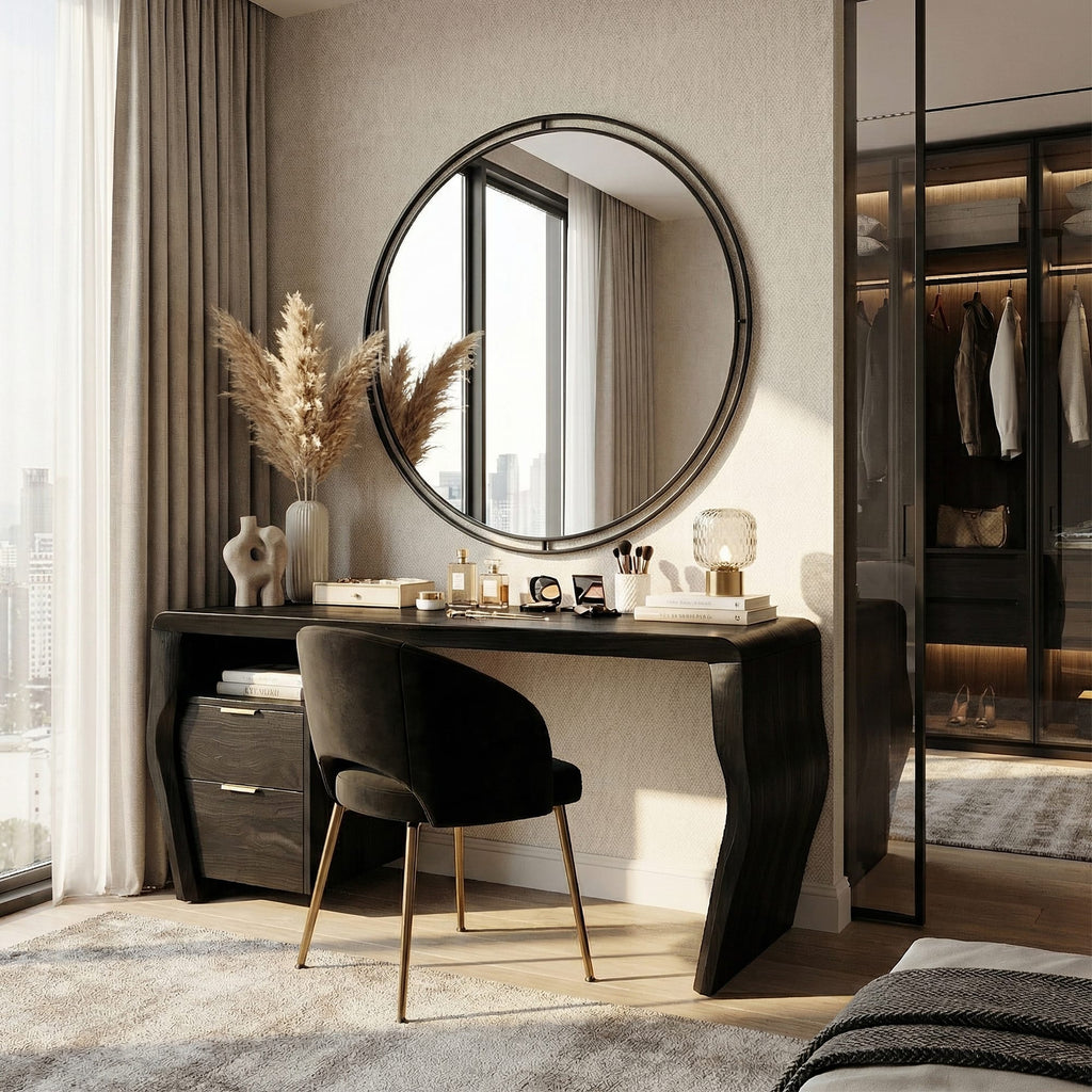 Mid Century Modern Makeup Vanity