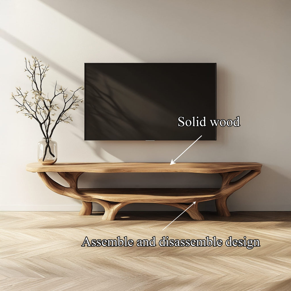 Live Edge Organic TV Cabinet