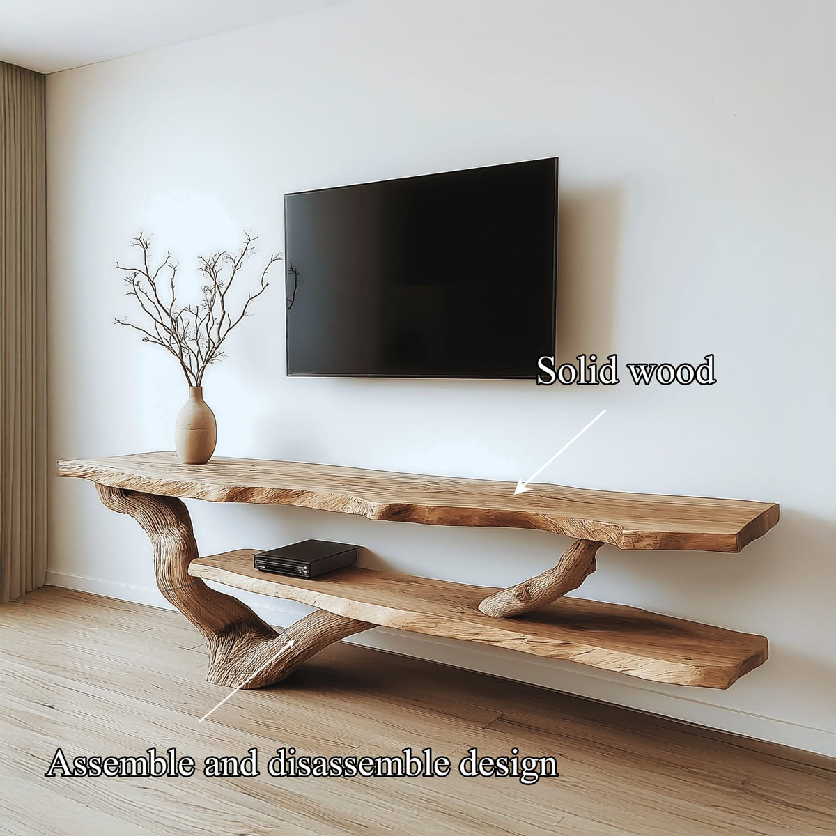 Live Edge Console Table