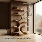 Cozy Artistic Tree Bookshelf