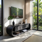 Greek Solid TV Cabinet