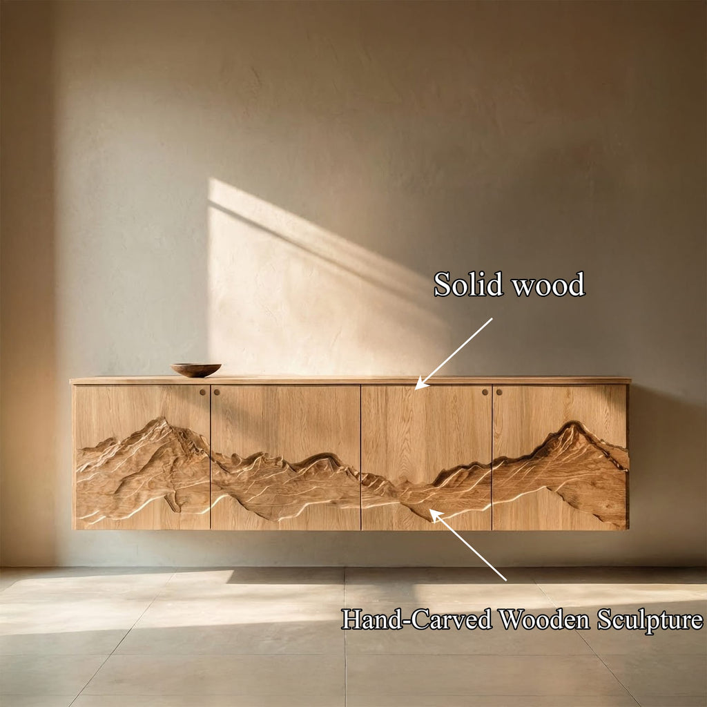 Mountain Solid Console Table