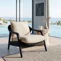 Organic Sculptural Armchair, solid wood, built to order, view 4
