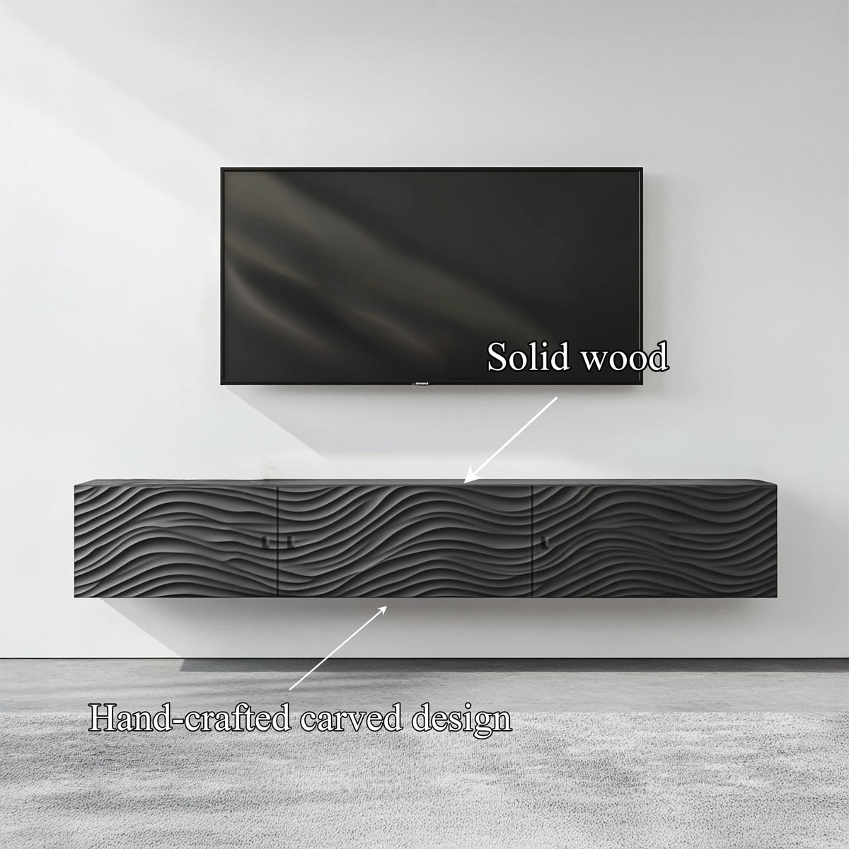 Floating Entertainment TV Cabinet
