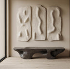Sculptural Chair Bench