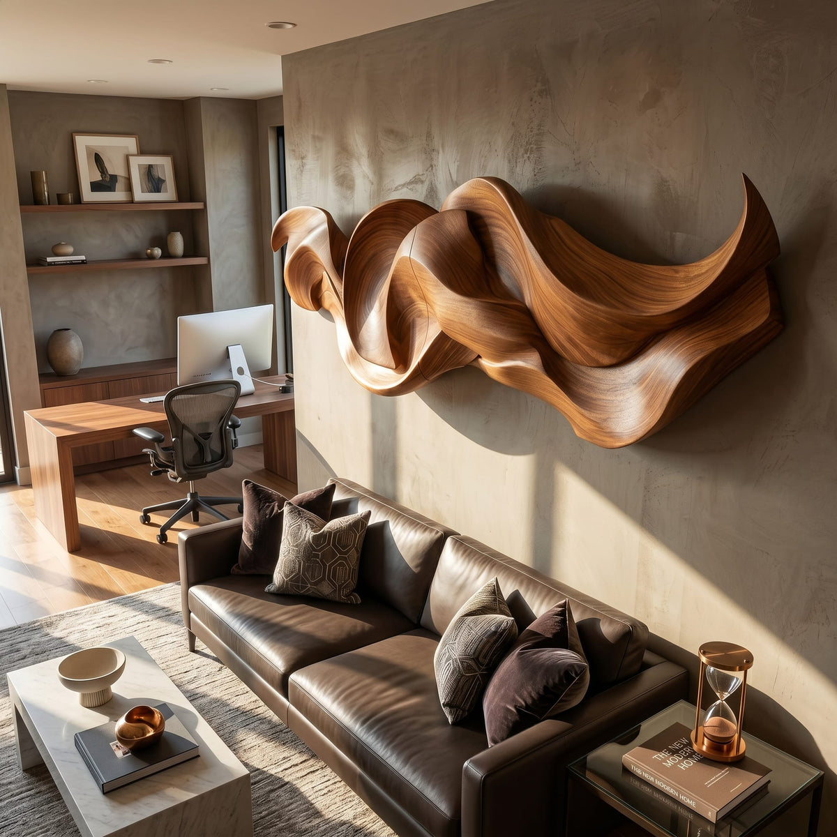Ribbon Wave Wall Art