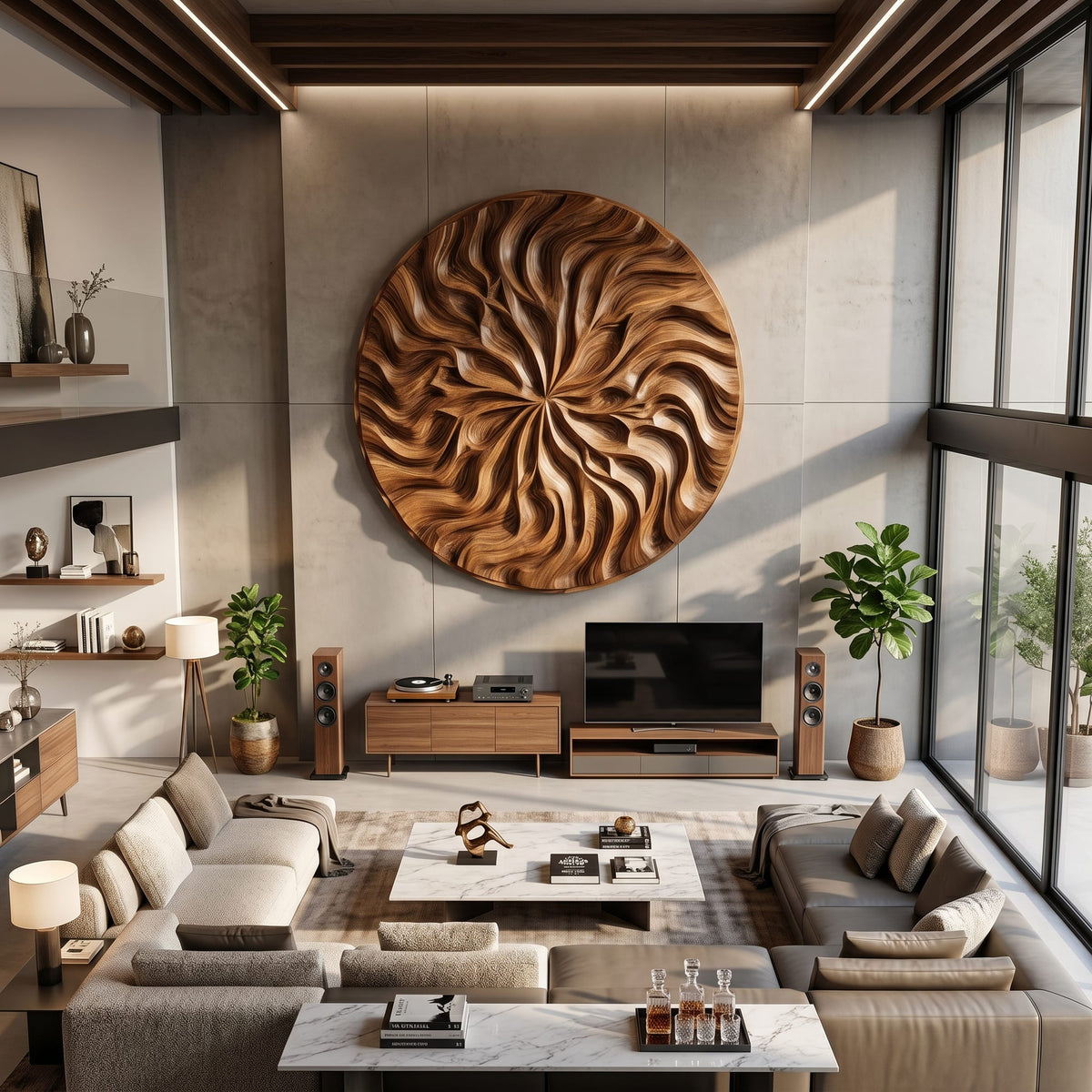 Abstract Lines Wall Art