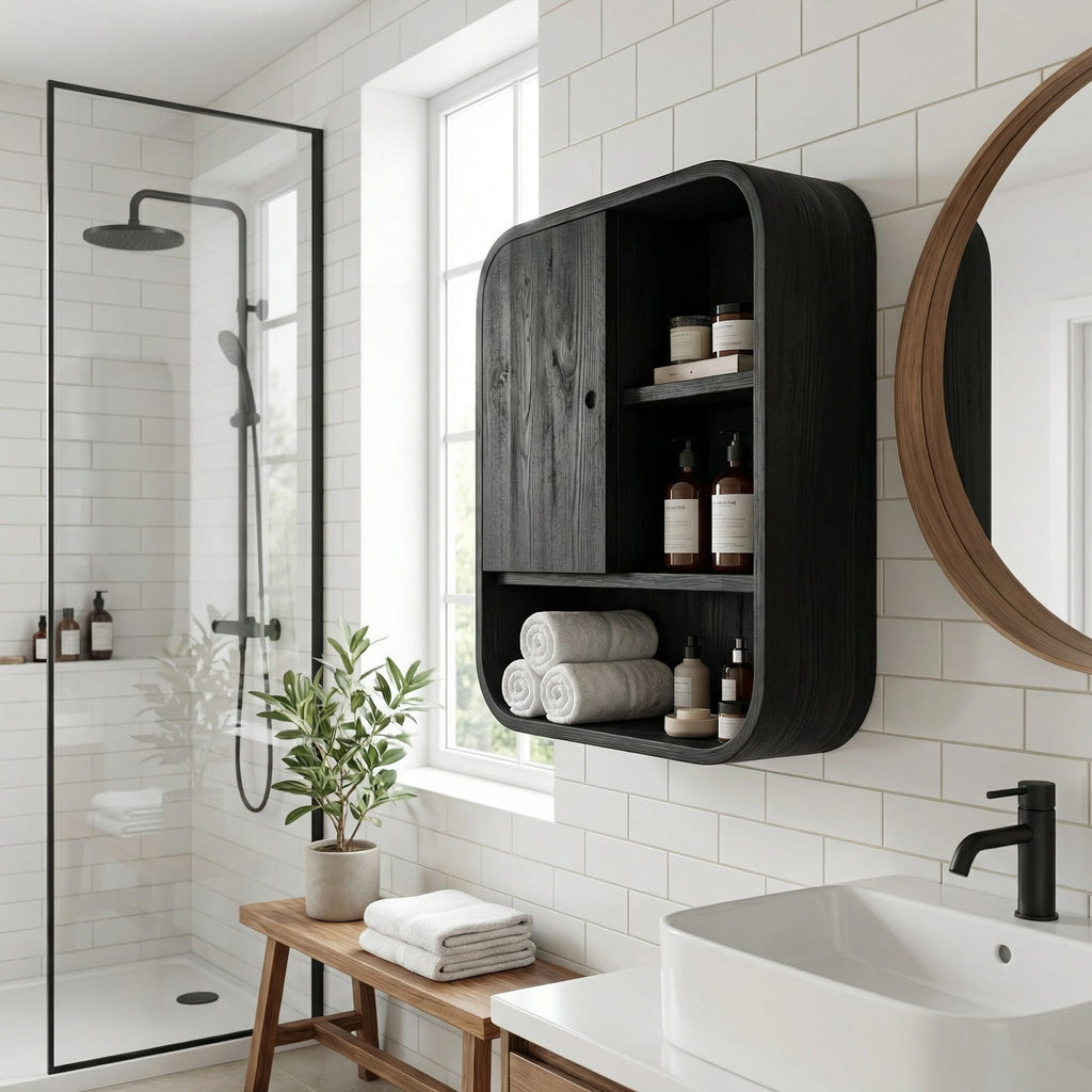 Organic Solid Bath Shelf