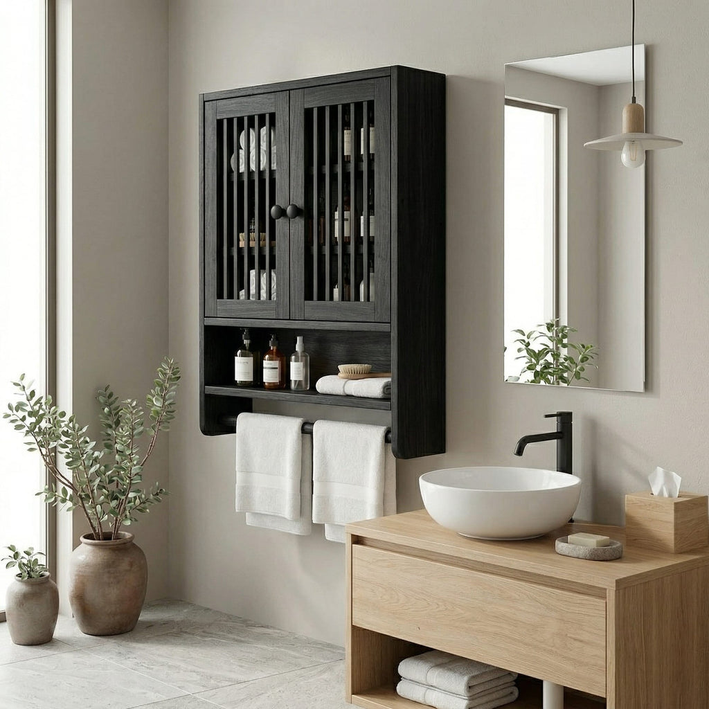 Storage Cupboard Bath Shelf