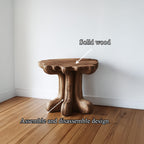 Live Edge Side Solid Nightstand