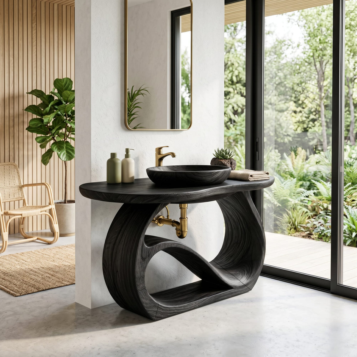 Double Storage Vanity