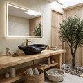 Sink, solid wood, built to order, view 4