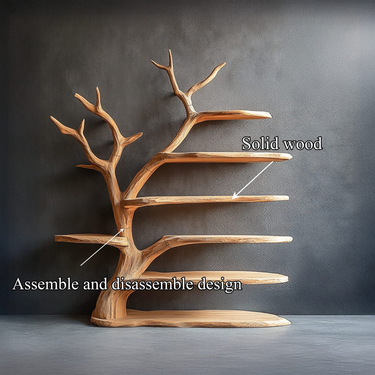 Layered Tree Bookshelf