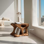 Curved Minimal Side Table