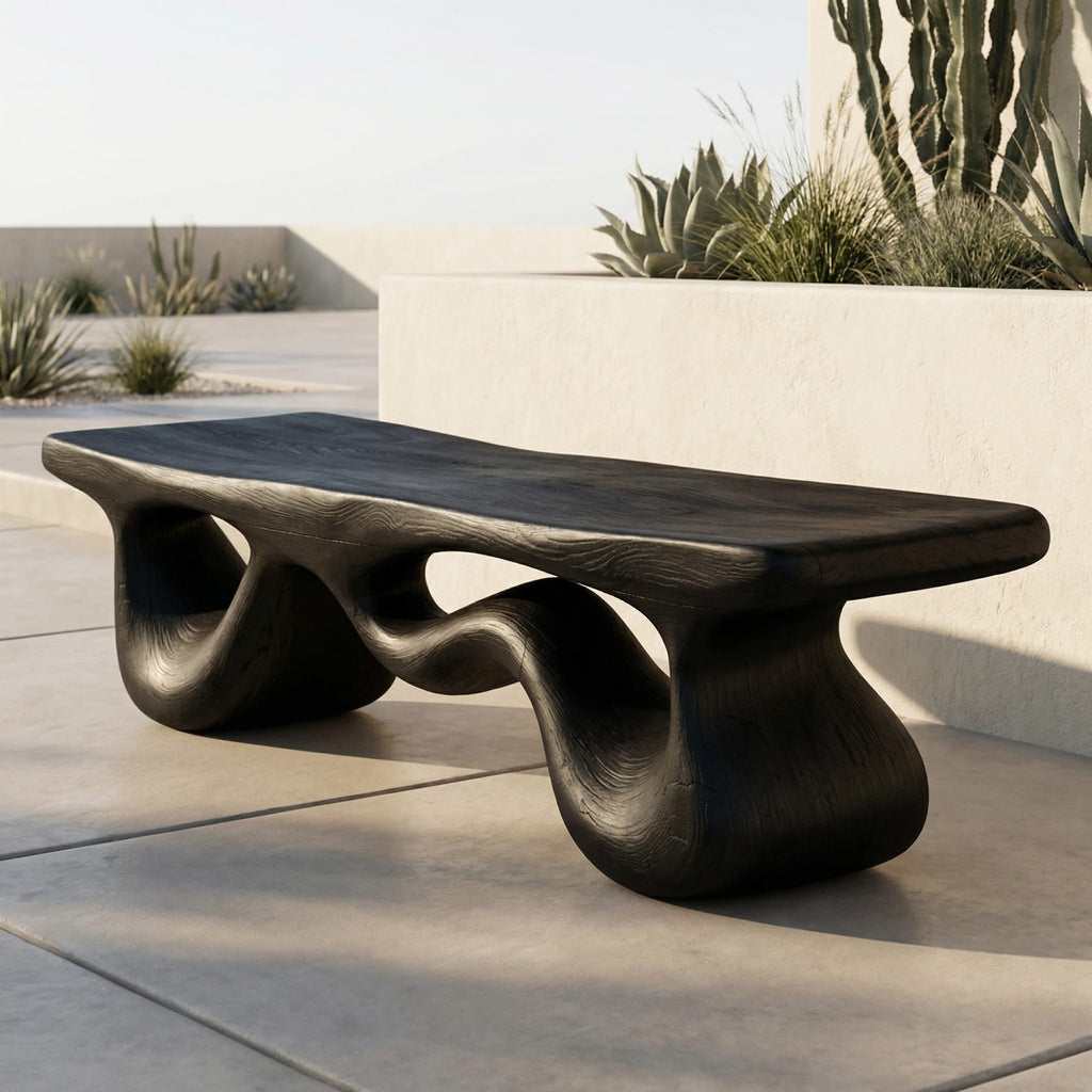Loop Curved Bench