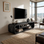 Curved Buffet TV Cabinet