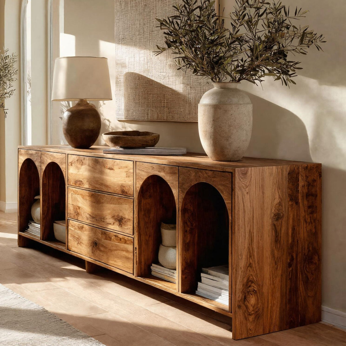 Arched Modern Sideboard