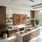 Modern Large Wall Art, solid wood, built to order