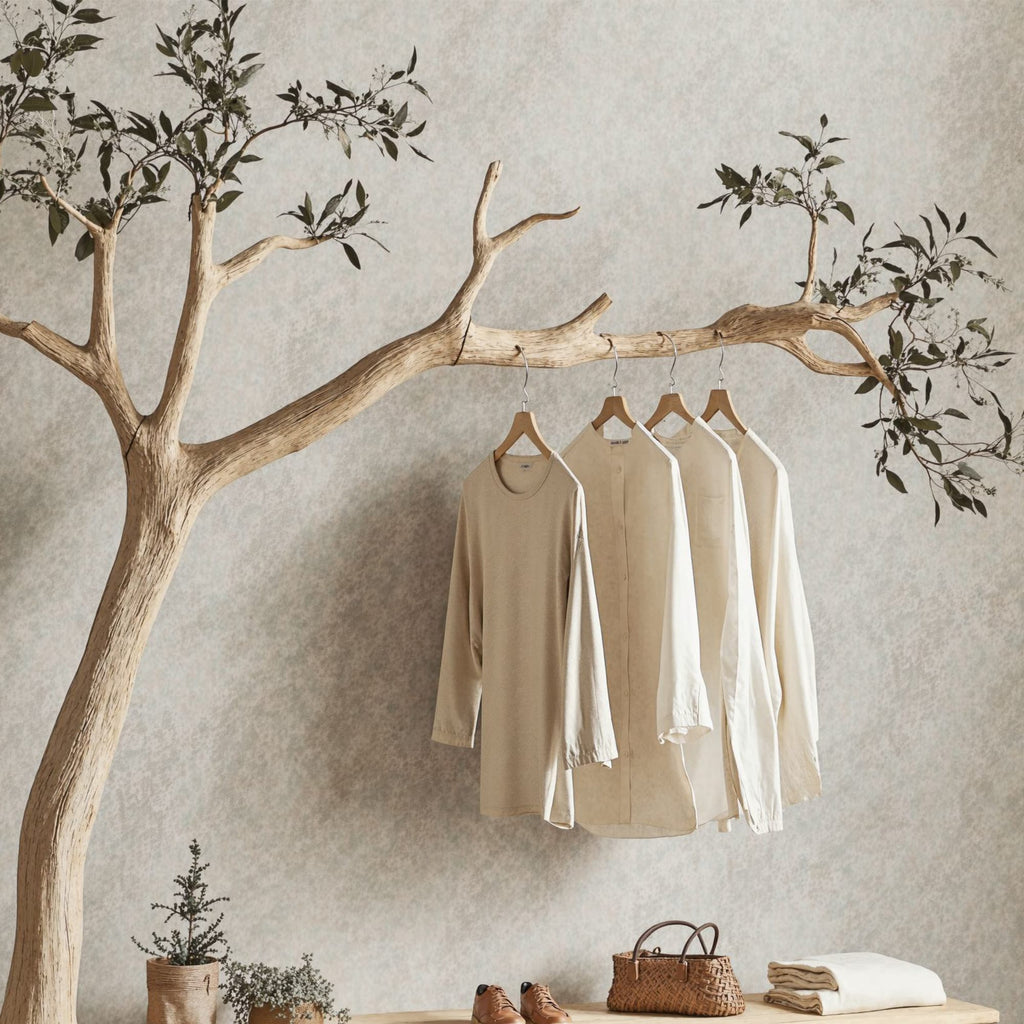 Wall Mount Coat Rack Hall Tree with Bench Shoe Storage, solid wood, built to order