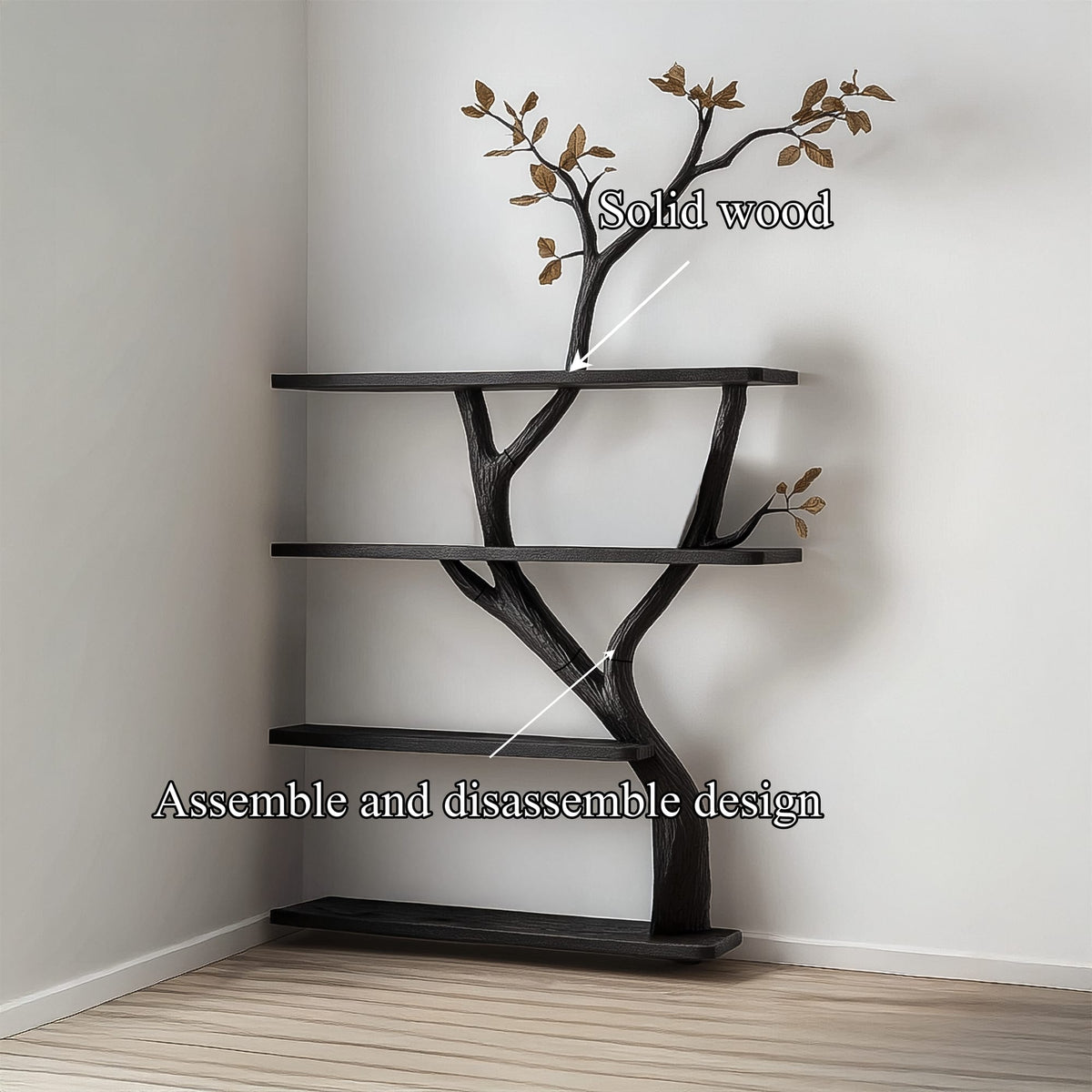Multi-shelf Storage Tree Bookshelf