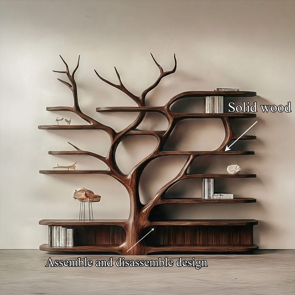 Artistic Branch Tree Bookshelf