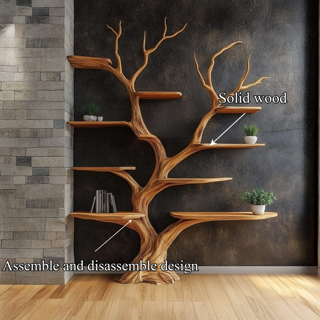Tree Shelf Solid Driftwood Gift, solid wood, built to order