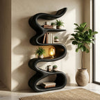 Curved Wave Bookshelf