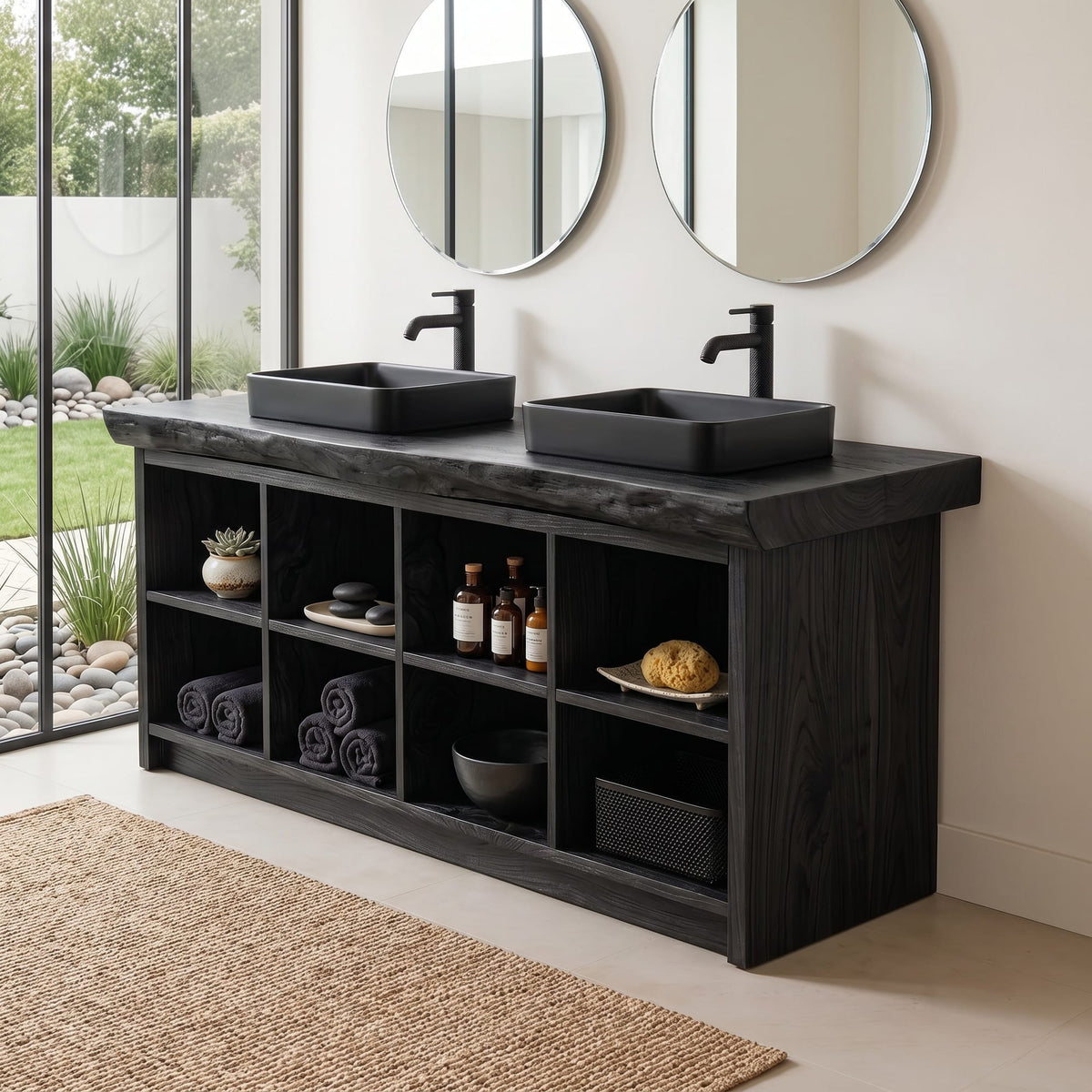 Double Solid Vanity