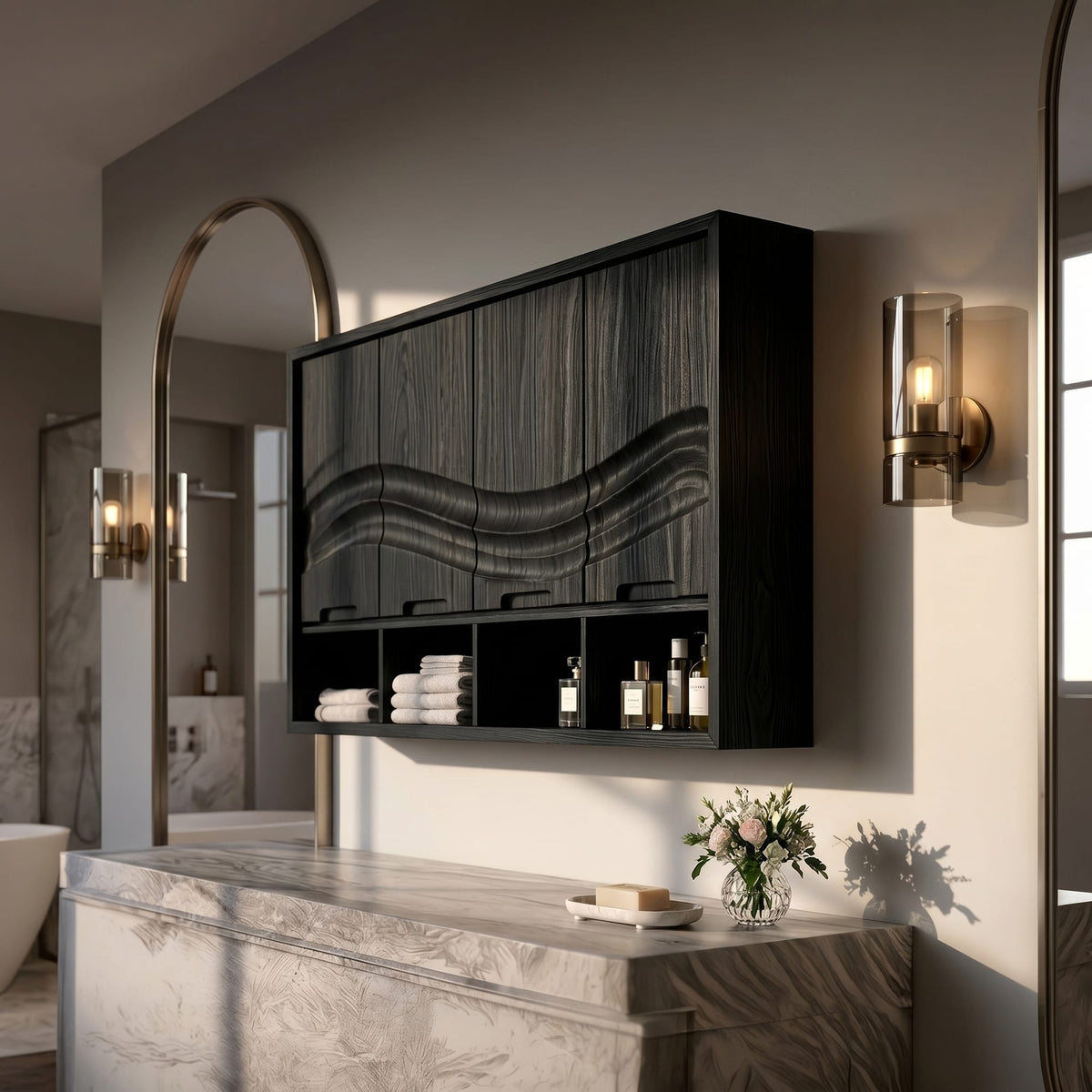 Wave Storage Vanity