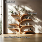 Floating Thoughtful Tree Bookshelf