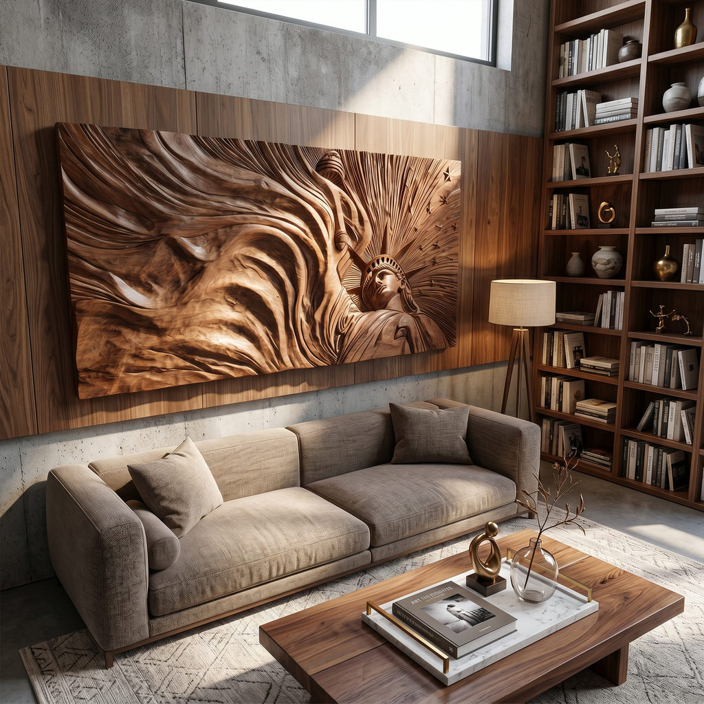 Panoramic Geometric Wall Art