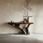 Rustic Console Table Living Room Or Entryway, solid wood, built to order