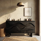 Curved Front Vanity