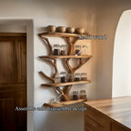 Floating Pantry Wall Shelf