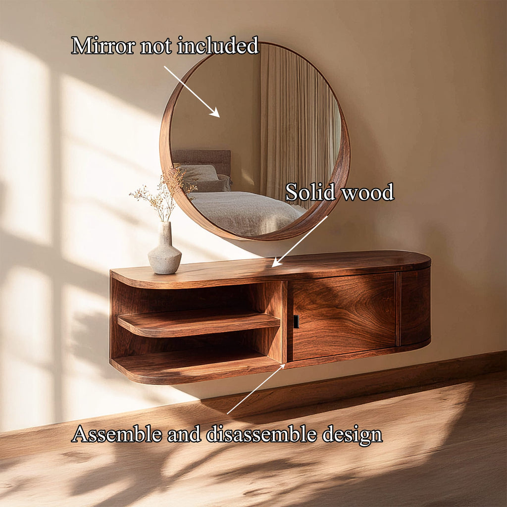 Organic Floating Vanity