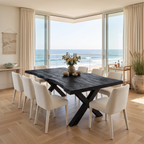 Live Edge Dining Table, solid wood, built to order, view 4
