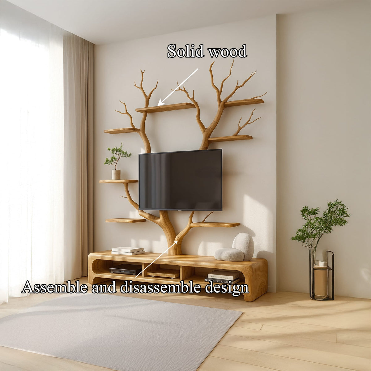 Stand Tree TV Cabinet