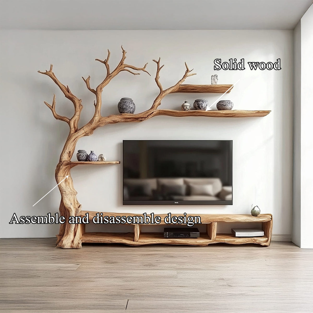 Organic Contemporary Wall Shelf