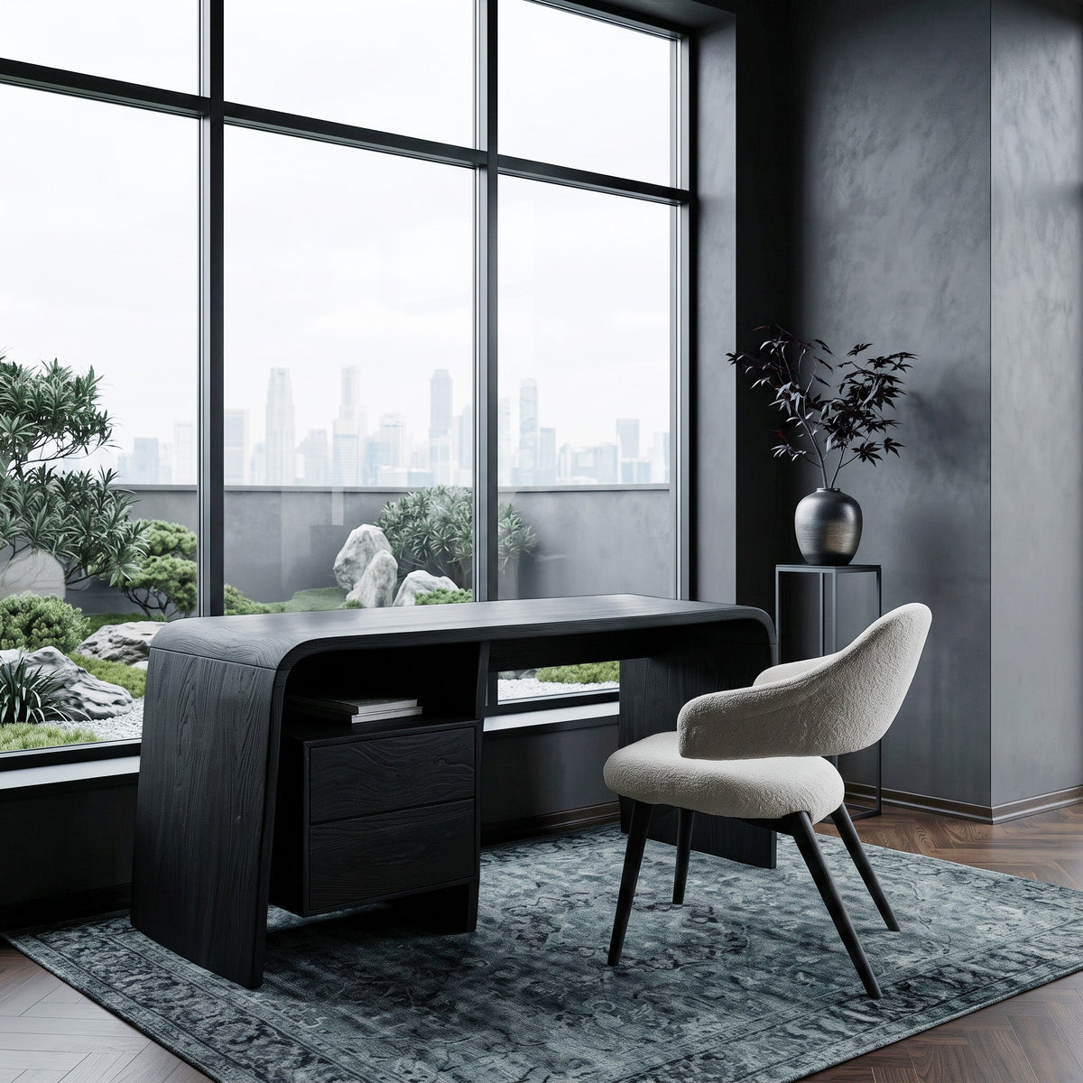 Modern Solid Workspace Desk